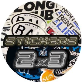 Die Cut Stickers - 2" x 3"